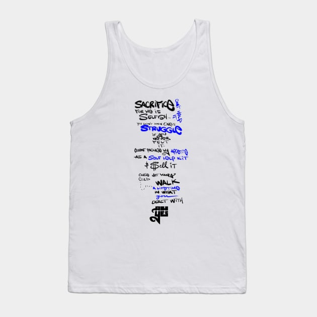 You Don't Know One's Struggle 2 Tank Top by speciezasvisuals